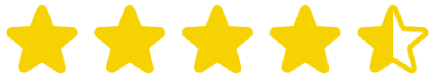 Rated 4.5 out of 5 stars